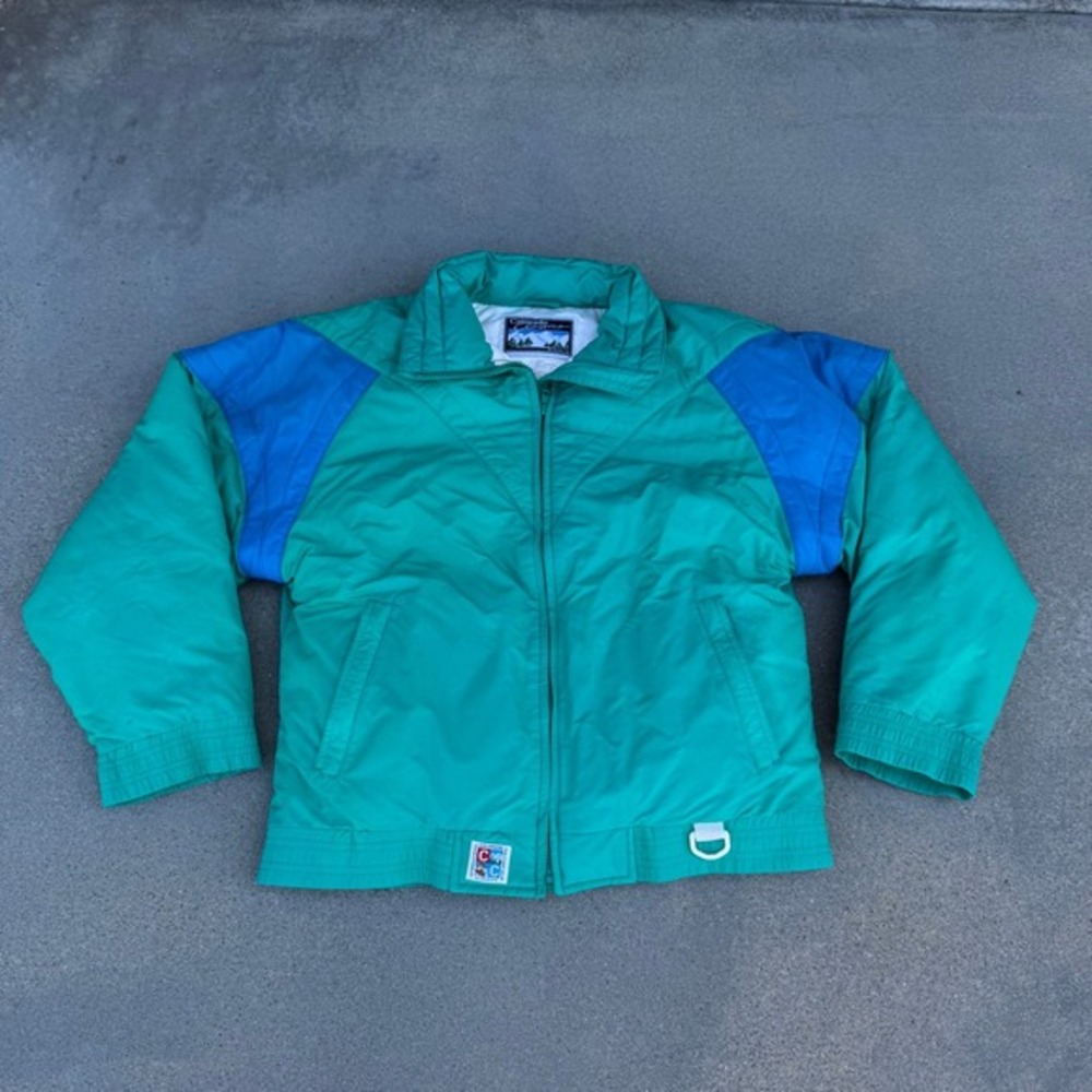 Vintage Colorado‎ Classics by Gerry Down Ski Jacket Teal Blue Women Medium